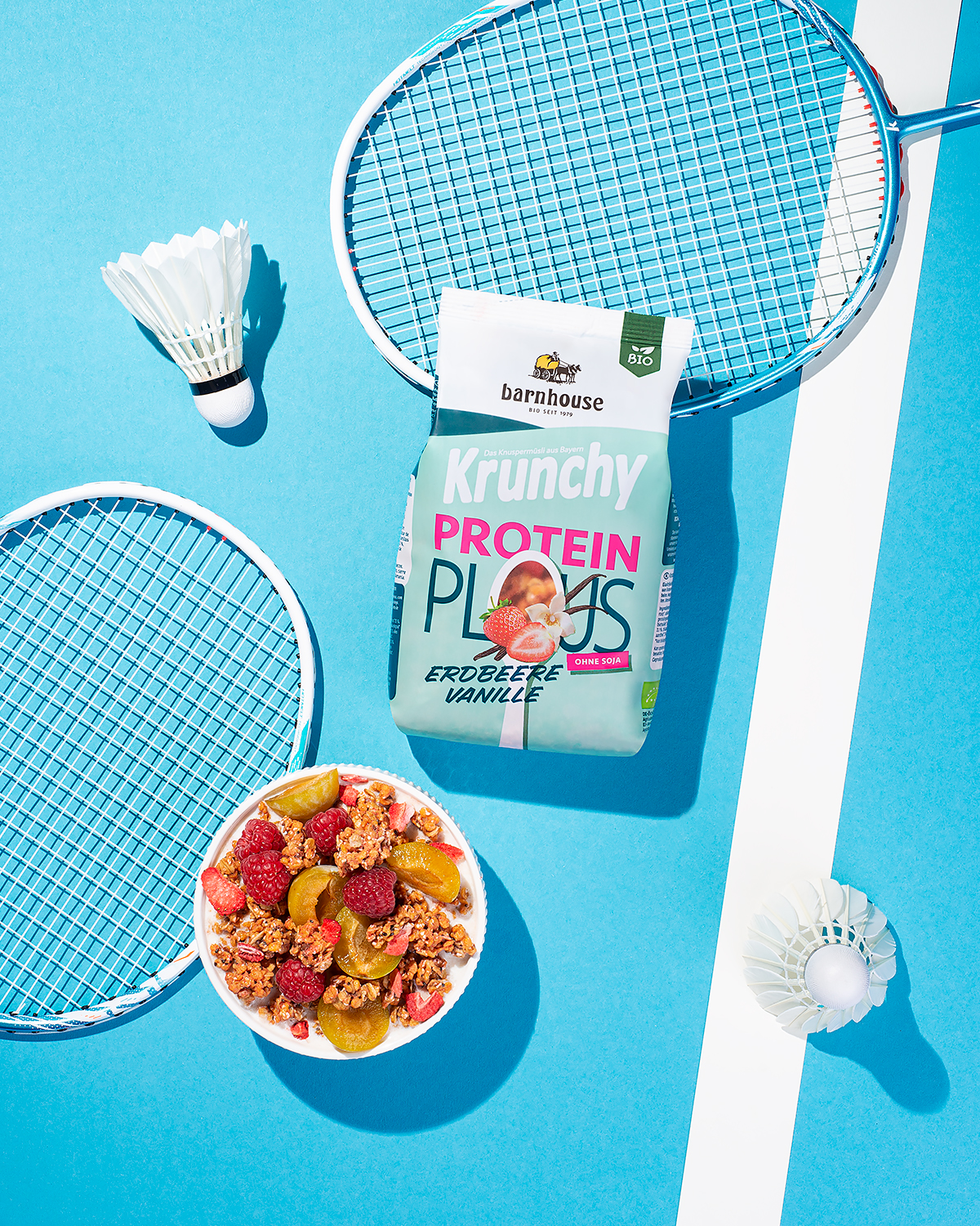 Krunchy Plus Protein Badmintonplatz