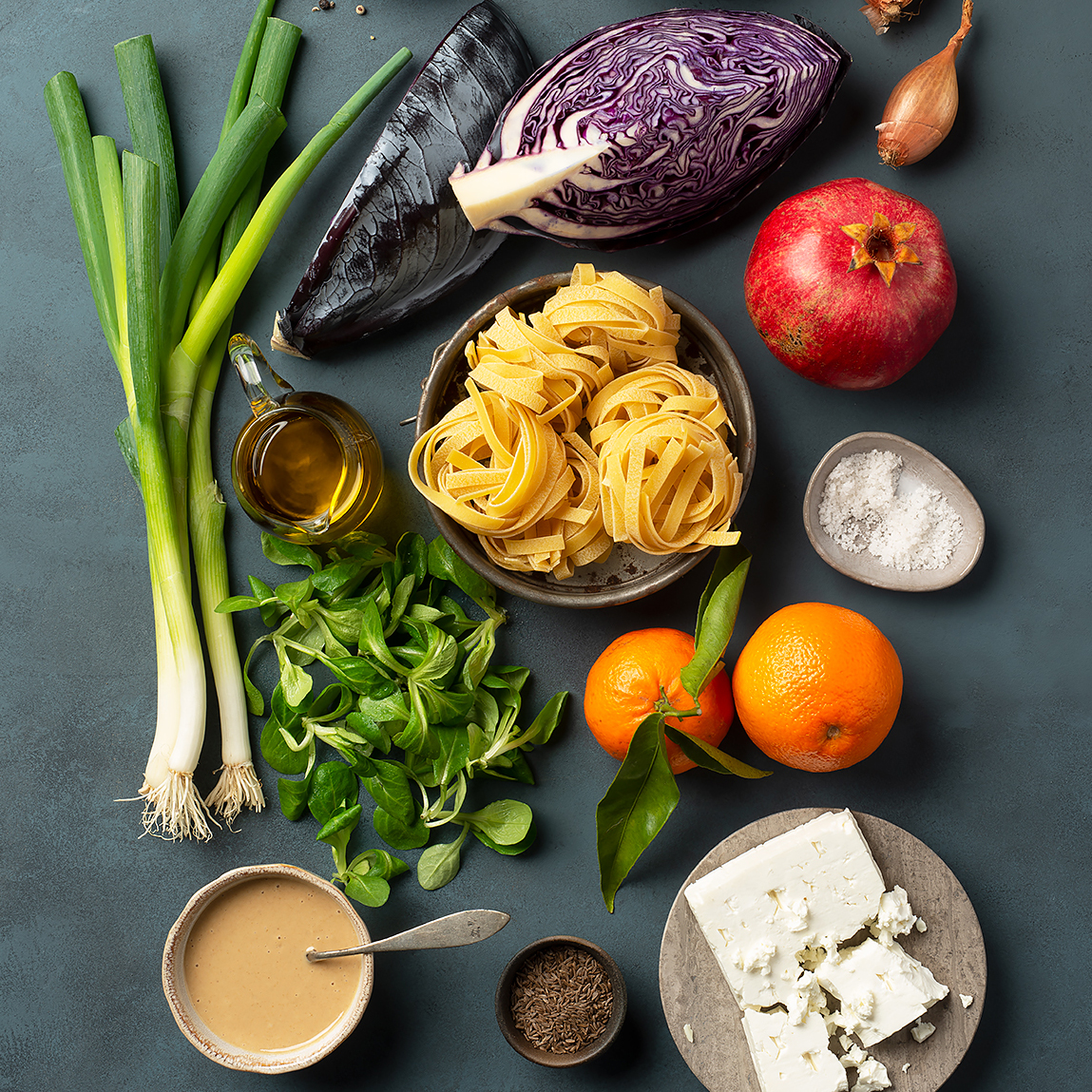 Pasta mit Wintergemüse